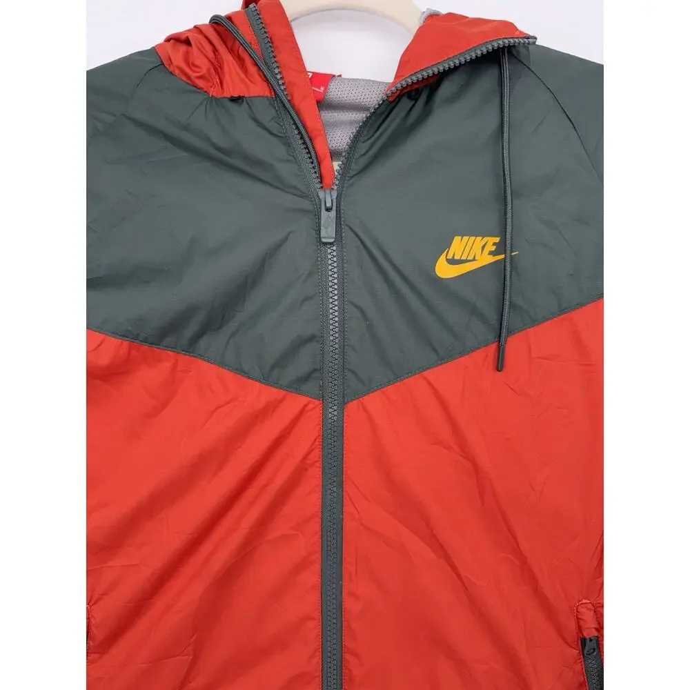 NIKE SPORTSWEAR Windrunner Hooded Jacket 727324-852 Mens Medium